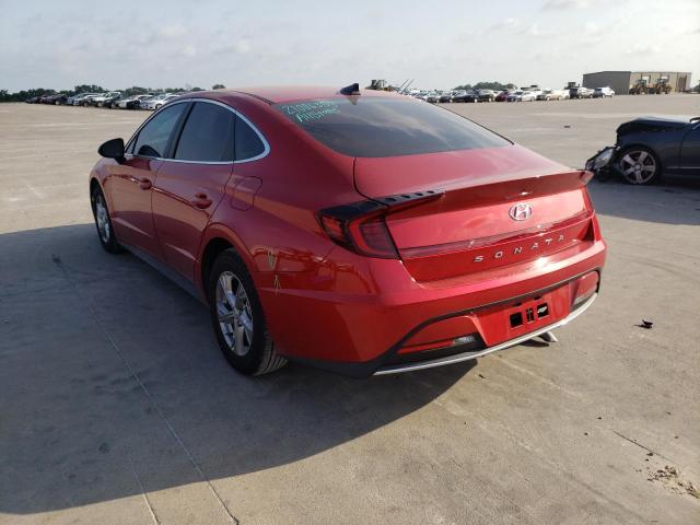 Photo 3 from auction – 2022 HYUNDAI SONATA SE with VIN 5NPEG4JA5NH145092