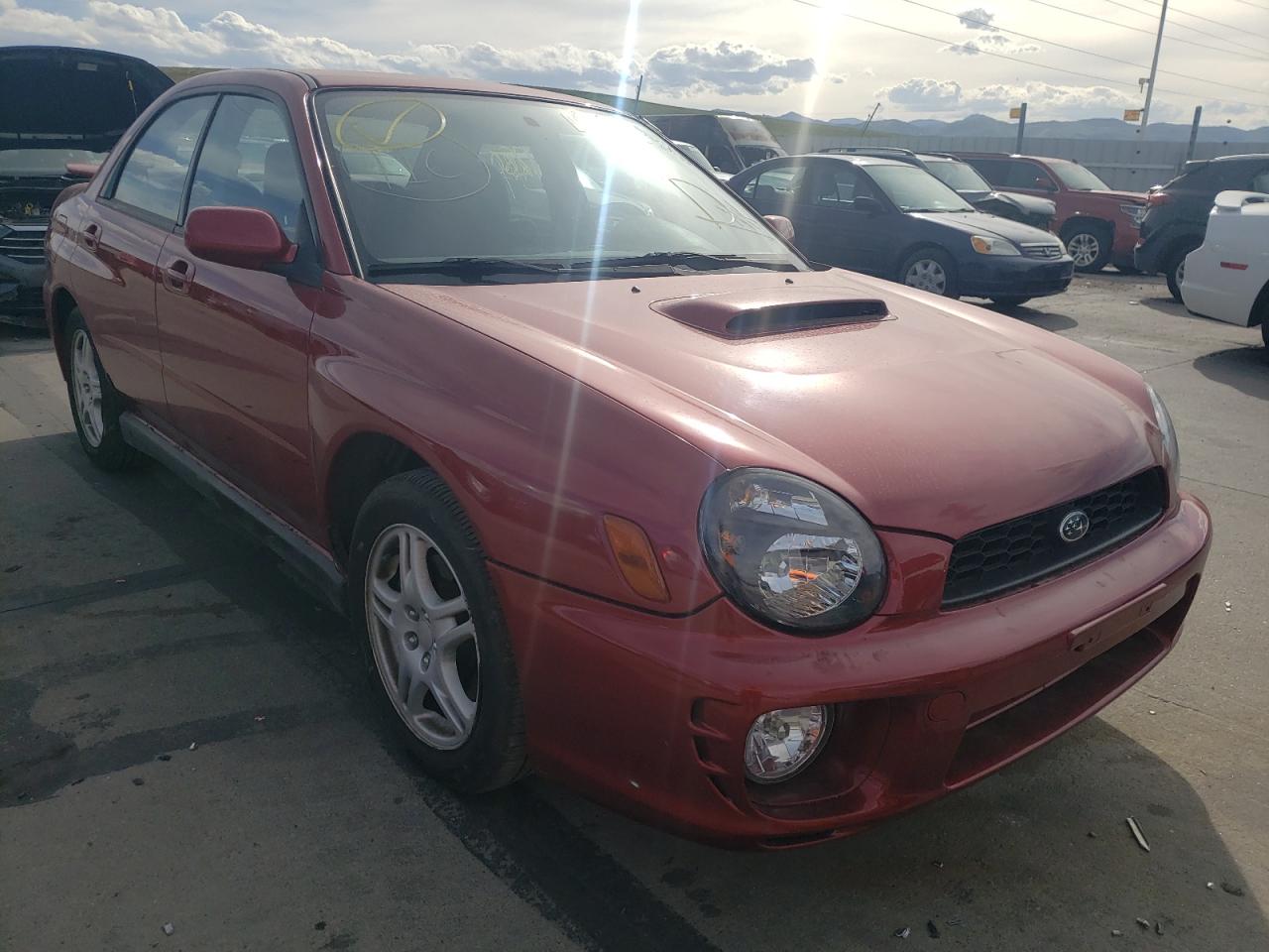 SUBARU IMPREZA WR 2002 with VIN JF1GD29632G526886 - Photo from auction