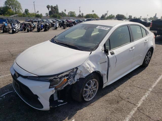 Photo 2 from auction – 2020 TOYOTA COROLLA LE with VIN JTDEBRBE4LJ025642