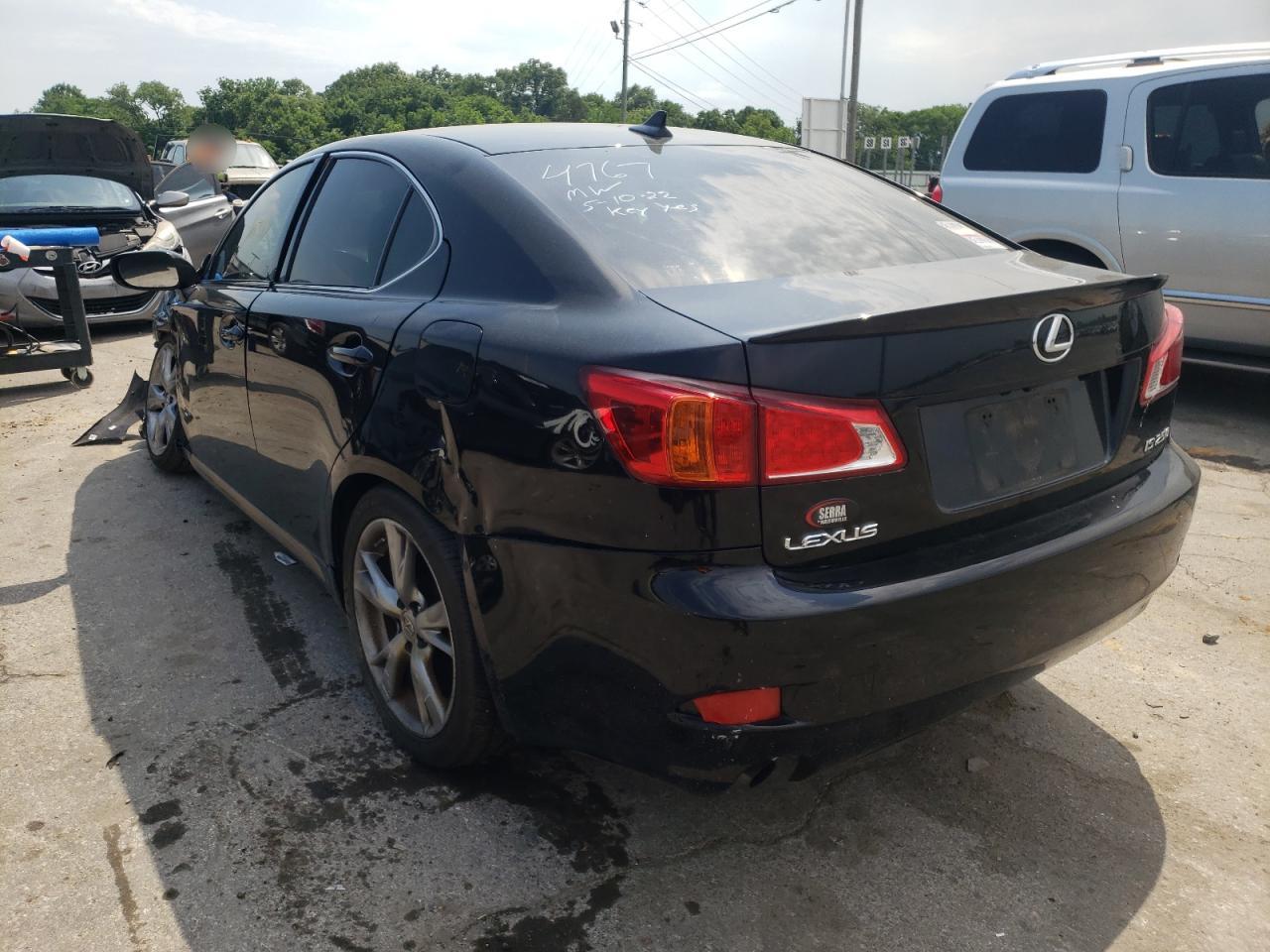 Photo 3 from auction – 2010 LEXUS IS 250 with VIN JTHBF5C28A5114767