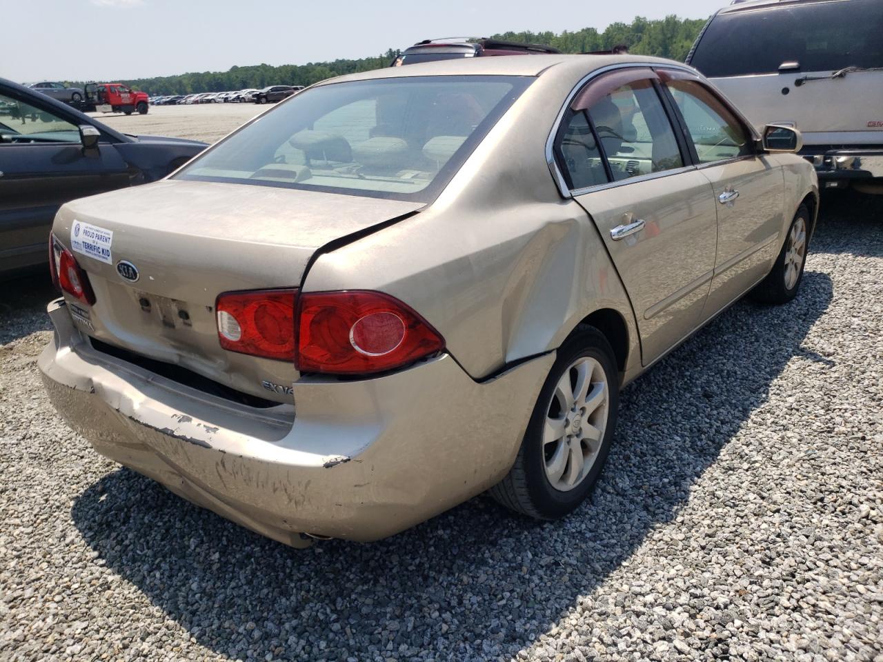 Photo 4 from auction – 2006 KIA OPTIMA LX with VIN KNAGE124865068500