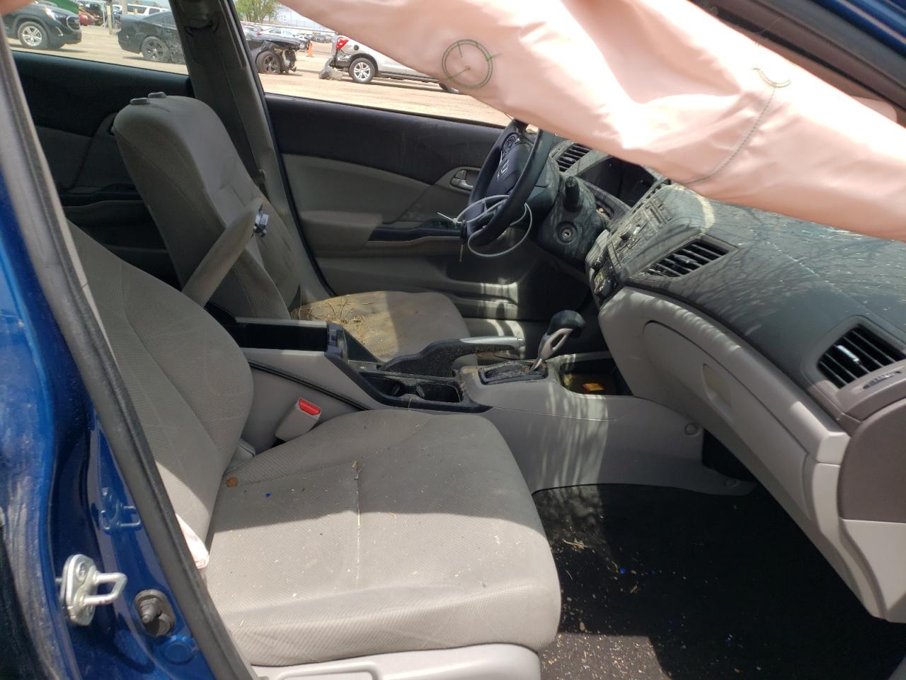 Photo 5 from auction – 2012 HONDA CIVIC EX with VIN 19XFB2F83CE019845