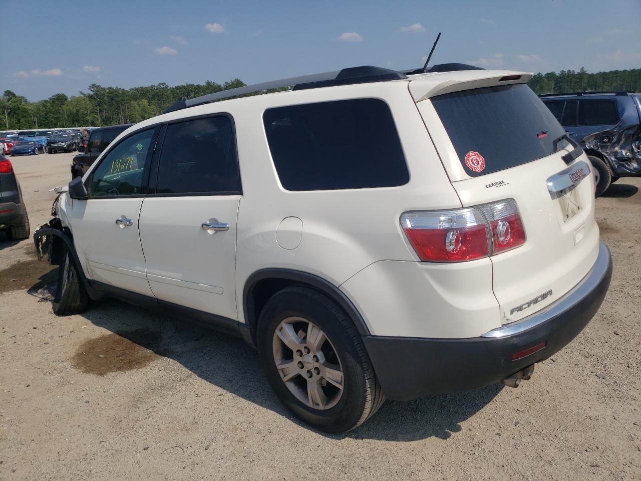 Photo 3 from auction – 2012 GMC ACADIA SLE with VIN 1GKKRNED2CJ286699