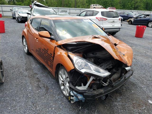 HYUNDAI VELOSTER 2015 with VIN KMHTC6AD3FU240567 - Photo from auction