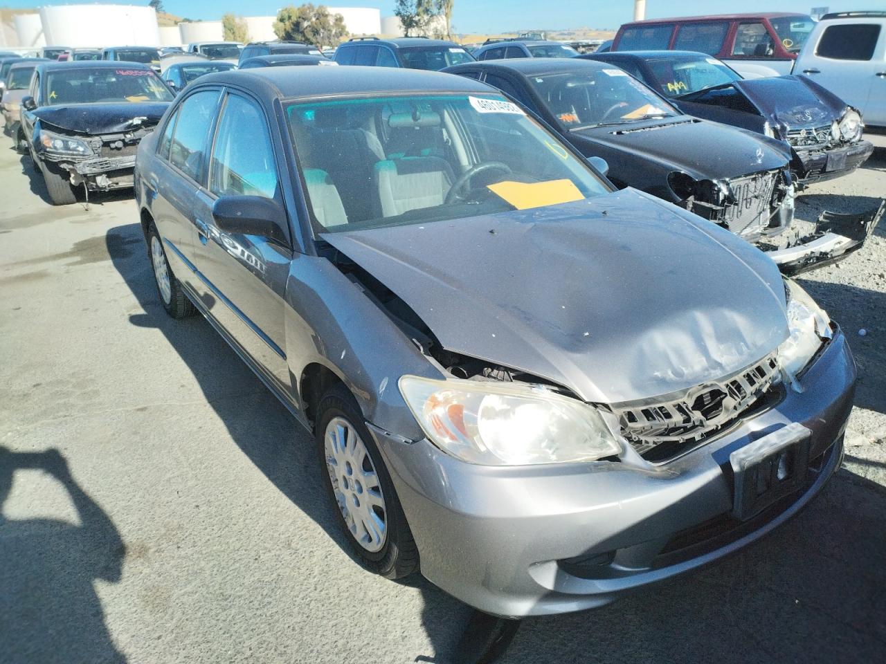 Photo 1 from auction – 2004 HONDA CIVIC with VIN 2HGES165X4H609804