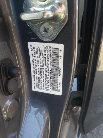 Photo 10 from auction – 2013 HONDA CIVIC LX with VIN 19XFB2F5XDE282633
