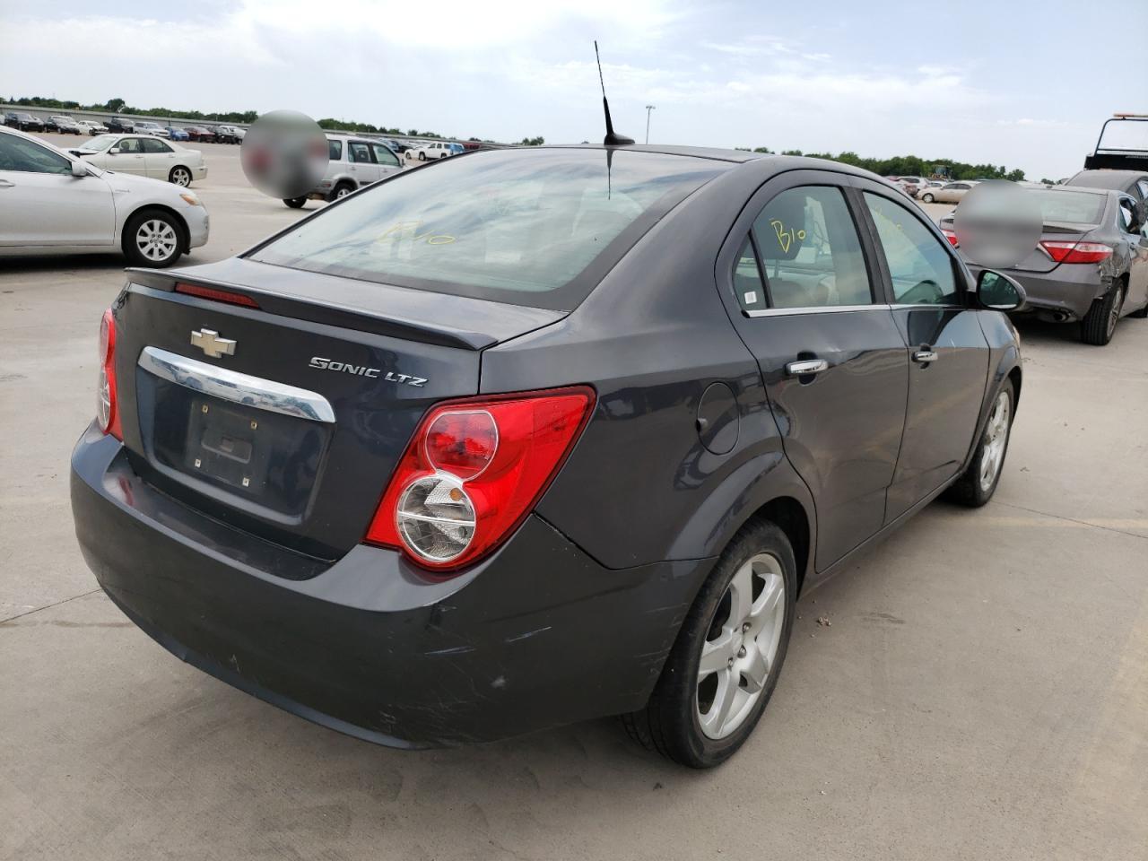 Photo 4 from auction – 2013 CHEVROLET SONIC LTZ with VIN 1G1JE5SG5D4168043