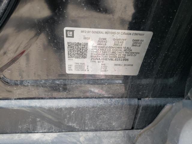 Photo 10 from auction – 2020 CHEVROLET EQUINOX LS with VIN 2GNAXHEV6L6151995