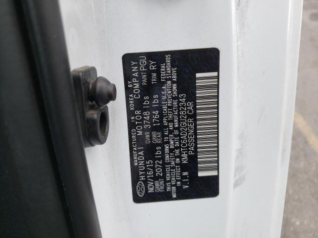 Photo 10 from auction – 2016 HYUNDAI VELOSTER with VIN KMHTC6AD2GU282343