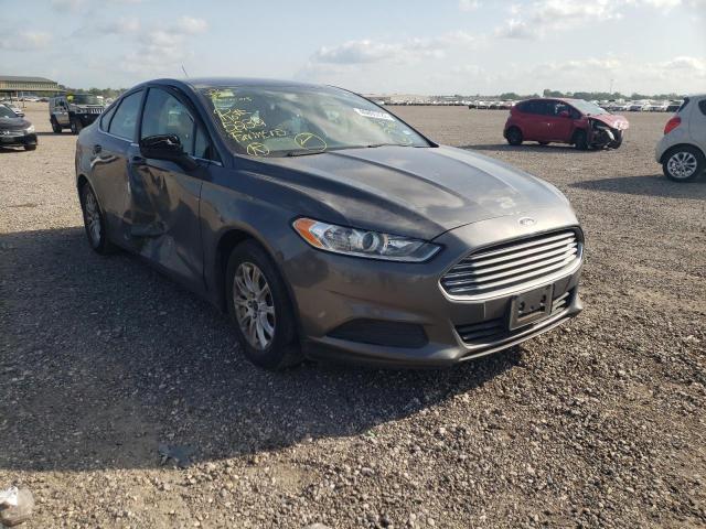 FORD FUSION S 2016 with VIN 3FA6P0G7XGR267719 - Photo from auction