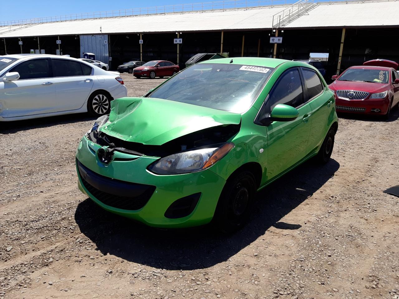 Photo 12 from auction – 2011 MAZDA MAZDA2 with VIN JM1DE1HY4B0122513