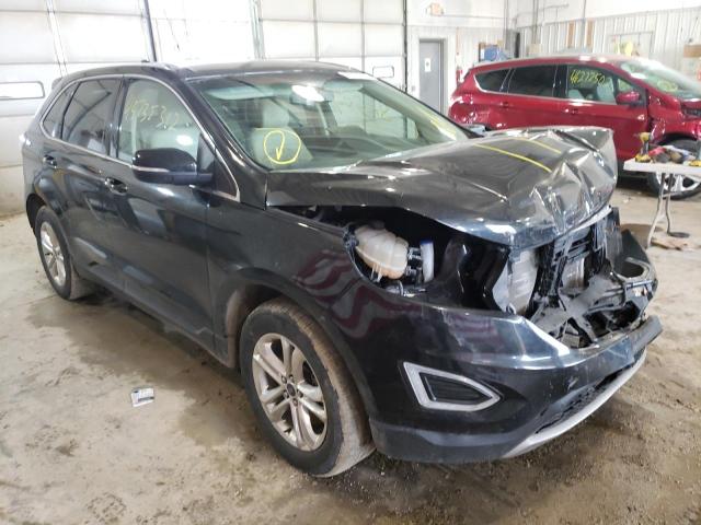 FORD EDGE SEL 2015 with VIN 2FMTK4J99FBB45276 - Photo from auction
