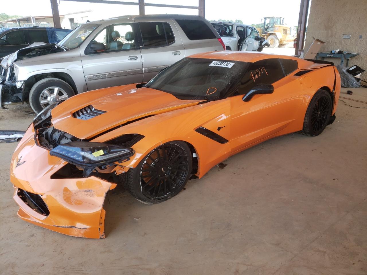 Photo 2 from auction – 2015 CHEVROLET CORVETTE S with VIN 1G1YG2D76F5116518