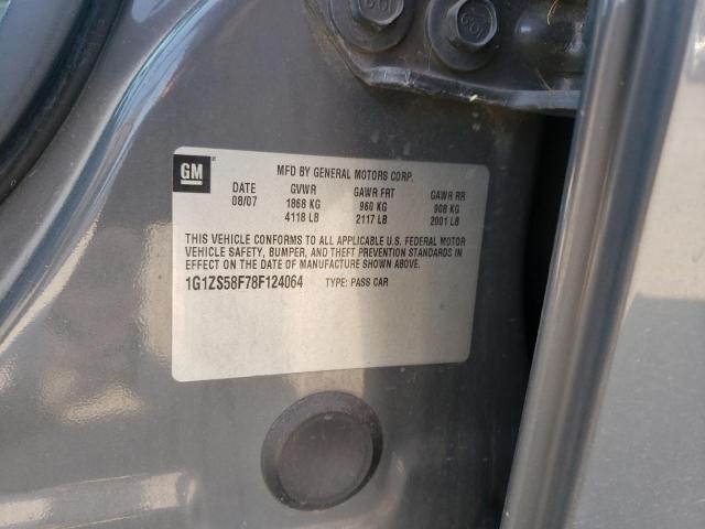 Photo 10 from auction – 2008 CHEVROLET MALIBU LS with VIN 1G1ZS58F78F124064