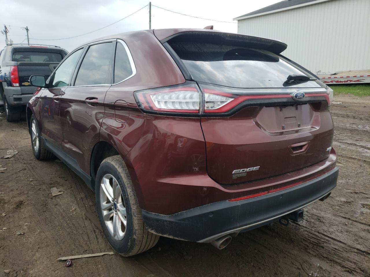 Photo 3 from auction – 2015 FORD EDGE SEL with VIN 2FMTK4J89FBB59878