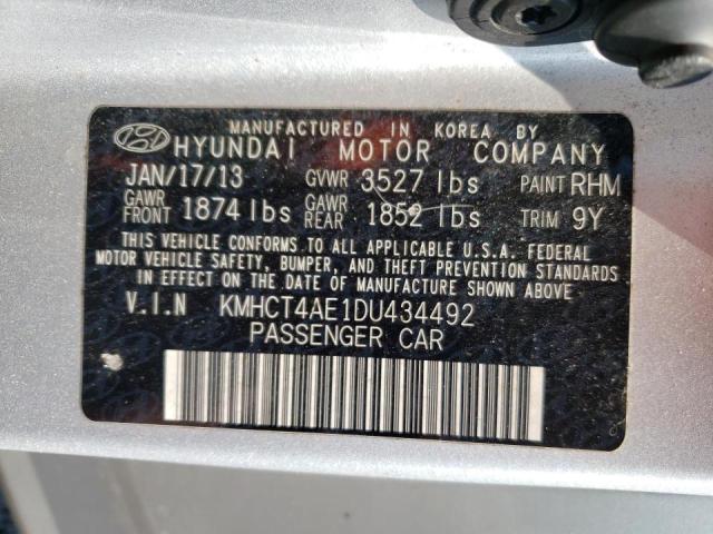Photo 10 from auction – 2013 HYUNDAI ACCENT GLS with VIN KMHCT4AE1DU434492