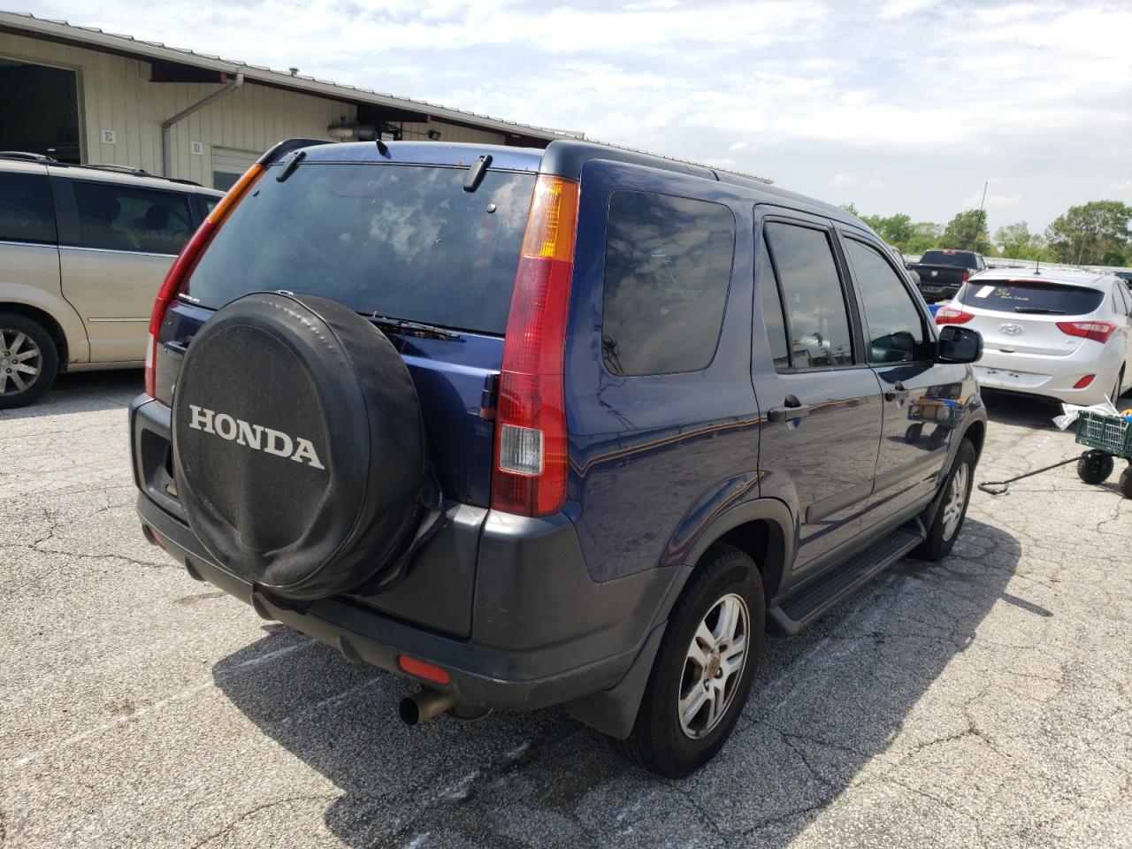 Photo 4 from auction – 2004 HONDA CR-V EX with VIN JHLRD78834C035590