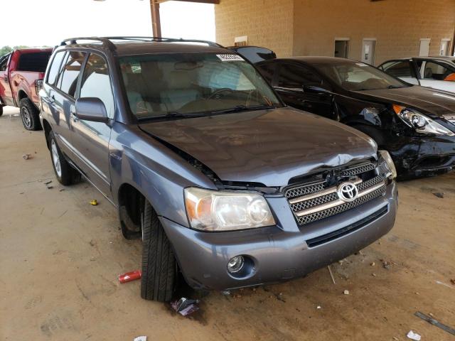 TOYOTA HIGHLANDER 2006 with VIN JTEEW21A860013025 - Photo from auction