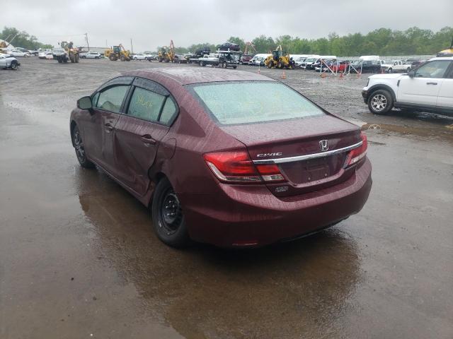 Photo 3 from auction – 2013 HONDA CIVIC LX with VIN 2HGFB2F56DH575774