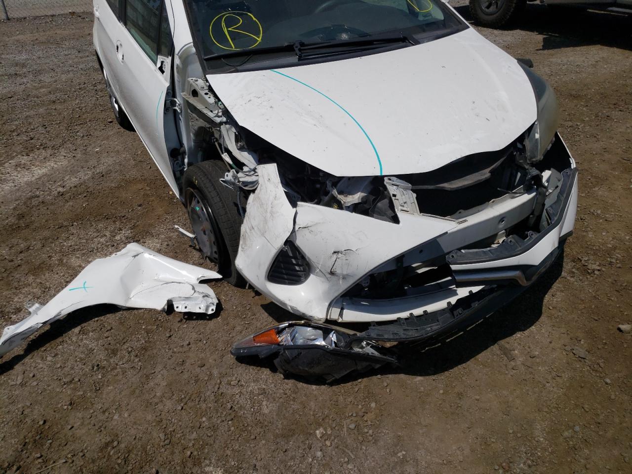 Photo 9 from auction – 2015 TOYOTA YARIS with VIN VNKKTUD35FA031007