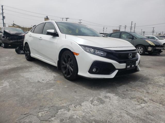 HONDA CIVIC SI 2017 with VIN 2HGFC1E58HH707707 - Photo from auction