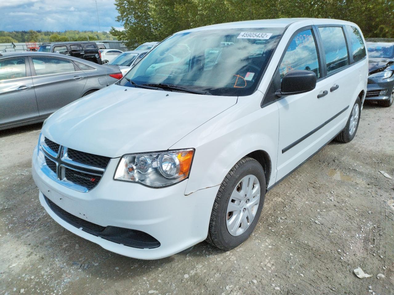 Photo 14 from auction – 2015 DODGE GRAND CARA with VIN 2C4RDGBG3FR653614