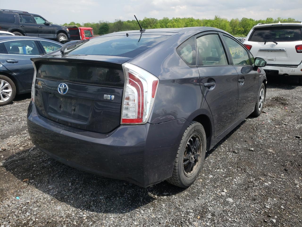 Photo 4 from auction – 2015 TOYOTA PRIUS with VIN JTDKN3DU3F1883409