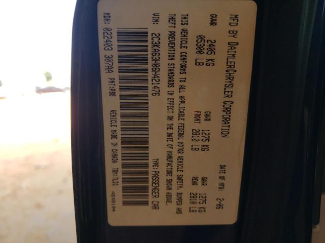 Photo 10 from auction – 2006 CHRYSLER 300C with VIN 2C3KA63H06H421476