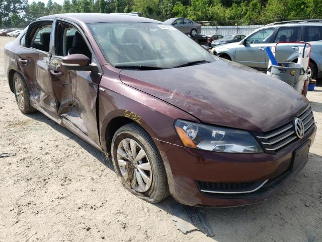 VOLKSWAGEN PASSAT S 2014 with VIN 1VWAT7A38EC079885 - Photo from auction