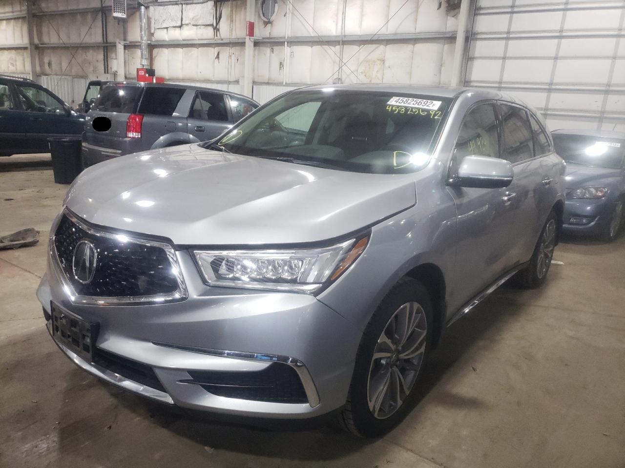 Photo 2 from auction – 2017 ACURA MDX TECHNO with VIN 5FRYD4H53HB028689