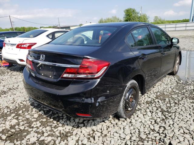 Photo 4 from auction – 2013 HONDA CIVIC LX with VIN 19XFB2F52DE265521
