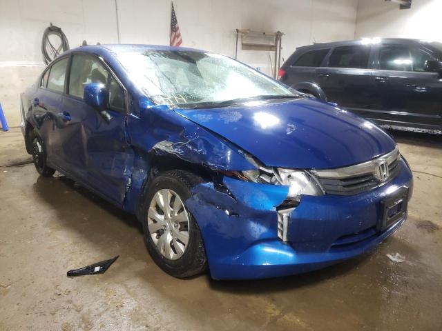 HONDA CIVIC LX 2012 with VIN 19XFB2F56CE367354 - Photo from auction