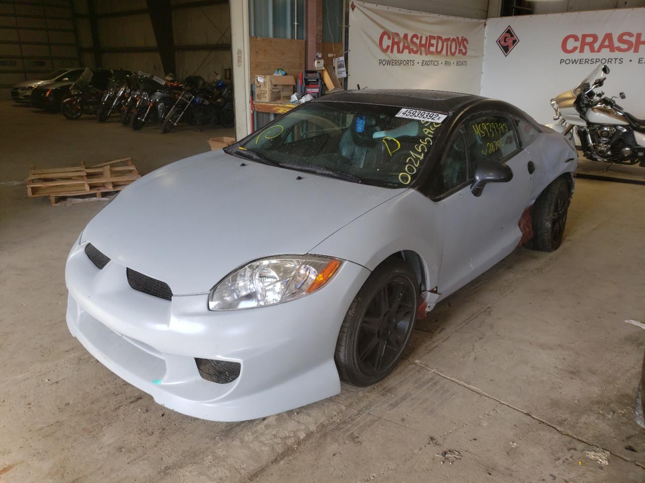 Photo 2 from auction – 2006 MITSUBISHI ECLIPSE GT with VIN 4A3AK34T86E002155