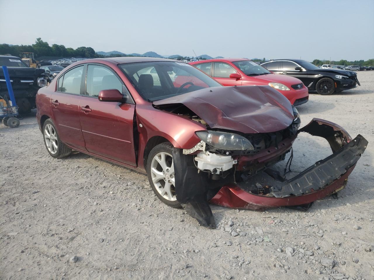 MAZDA 3 I 2009 with VIN JM1BK32G891213994 - Photo from auction