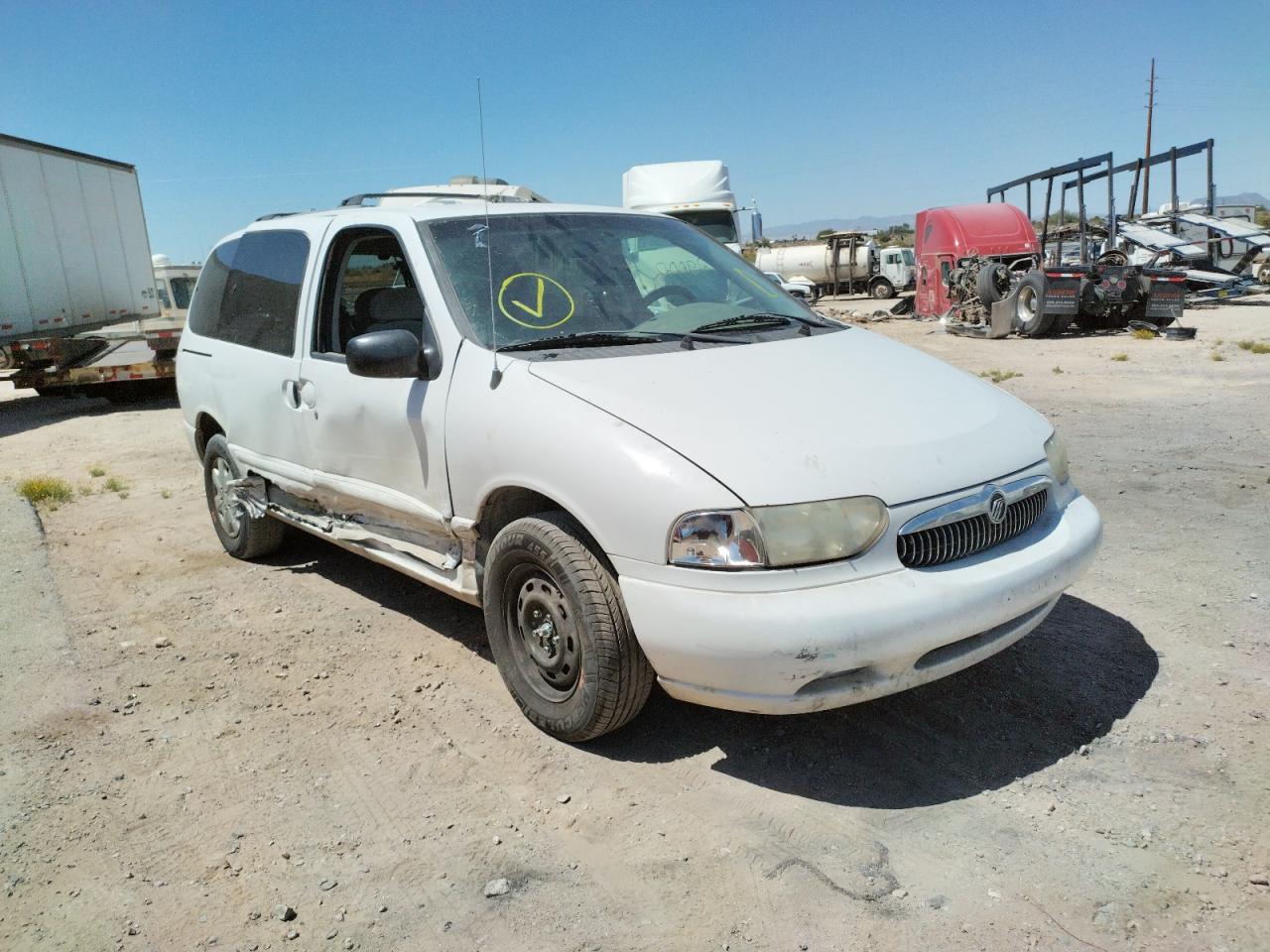 Photo 1 from auction – 2000 MERCURY VILLAGER with VIN 4M2XV11T4YDJ04732