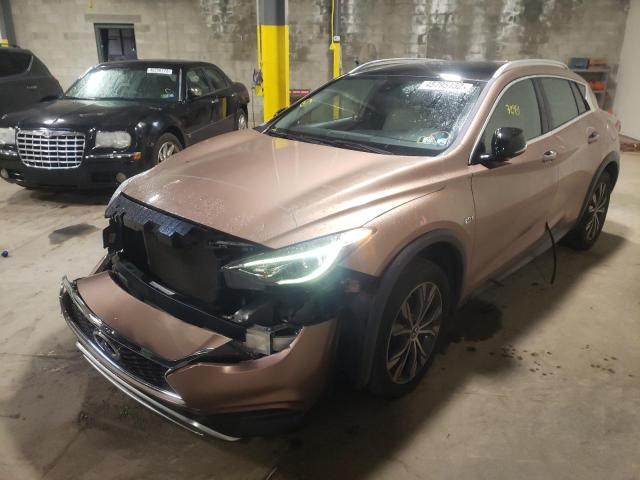 Photo 2 from auction – 2017 INFINITI QX30 BASE with VIN SJKCH5CRXHA019641