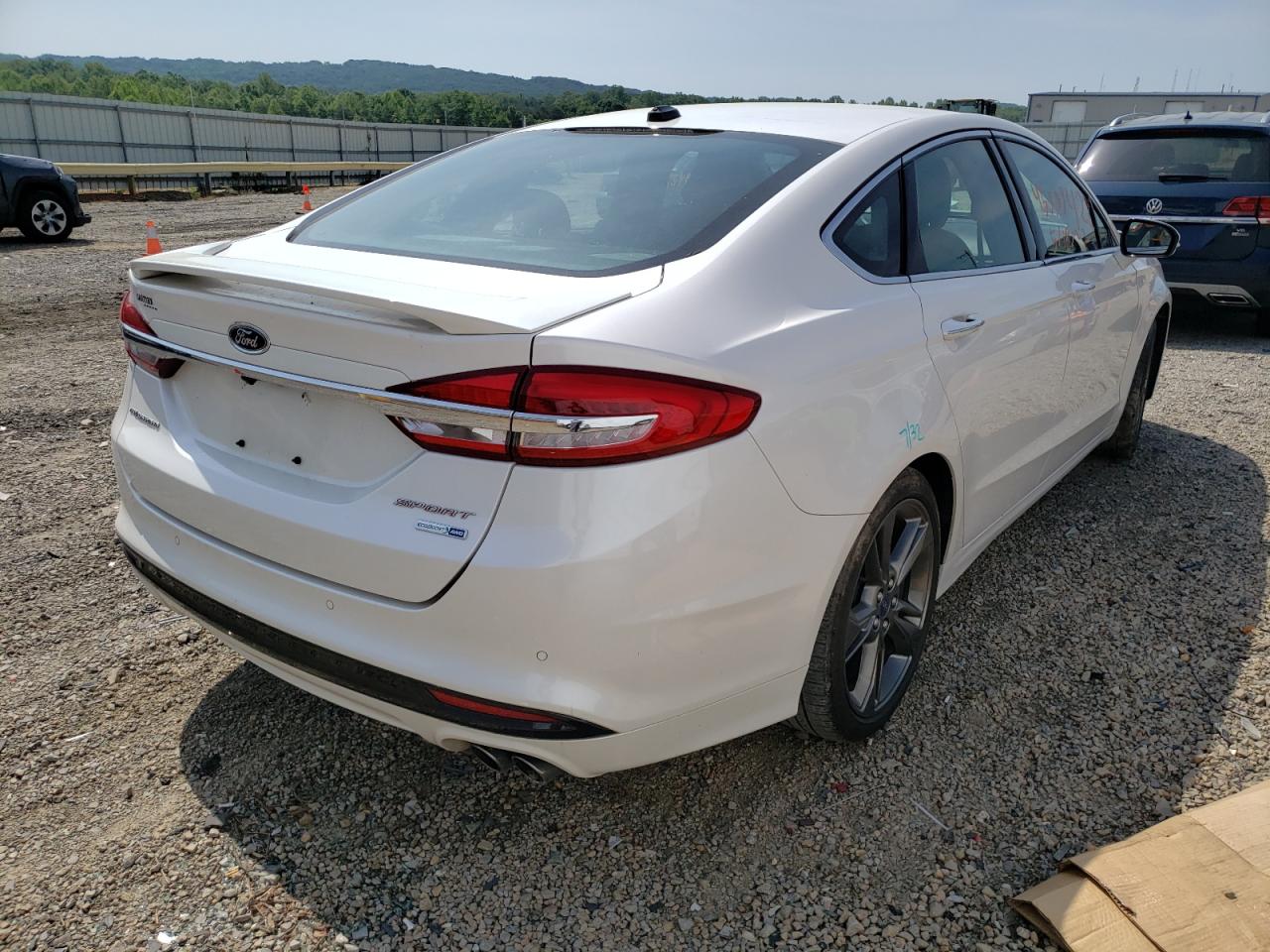 Photo 4 from auction – 2017 FORD FUSION SPO with VIN 3FA6P0VPXHR244204