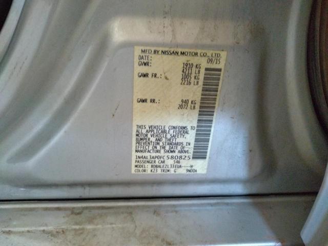 Photo 10 from auction – 2015 NISSAN ALTIMA 2.5 with VIN 1N4AL3AP0FC580825