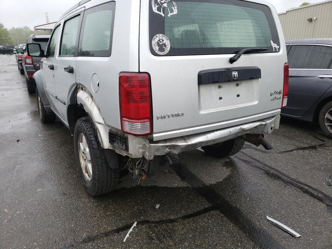 Photo 9 from auction – 2008 DODGE NITRO SXT with VIN 1D8GU28K58W114171