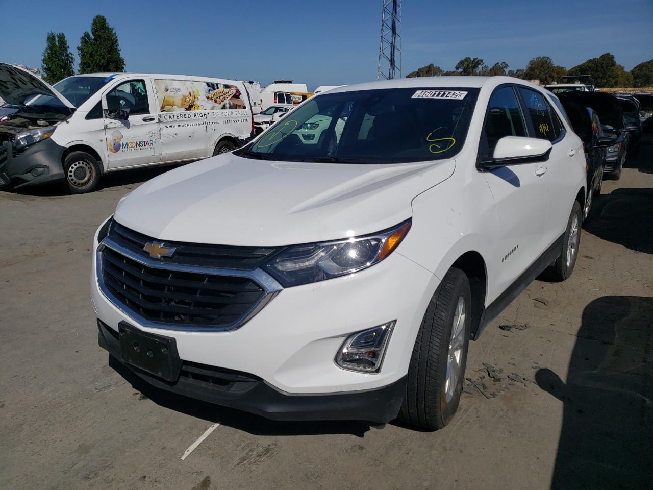 Photo 2 from auction – 2021 CHEVROLET EQUINOX LT with VIN 2GNAXUEV8M6160403