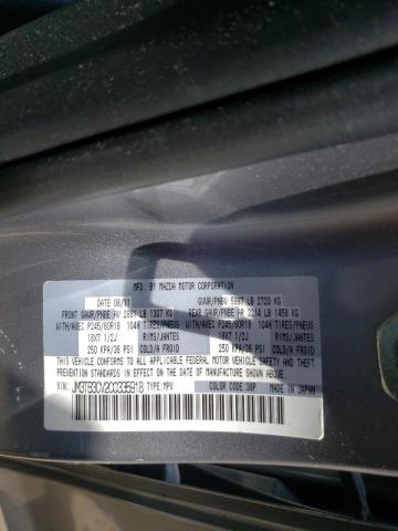 Photo 10 from auction – 2012 MAZDA CX-9 with VIN JM3TB3CV2C0335918