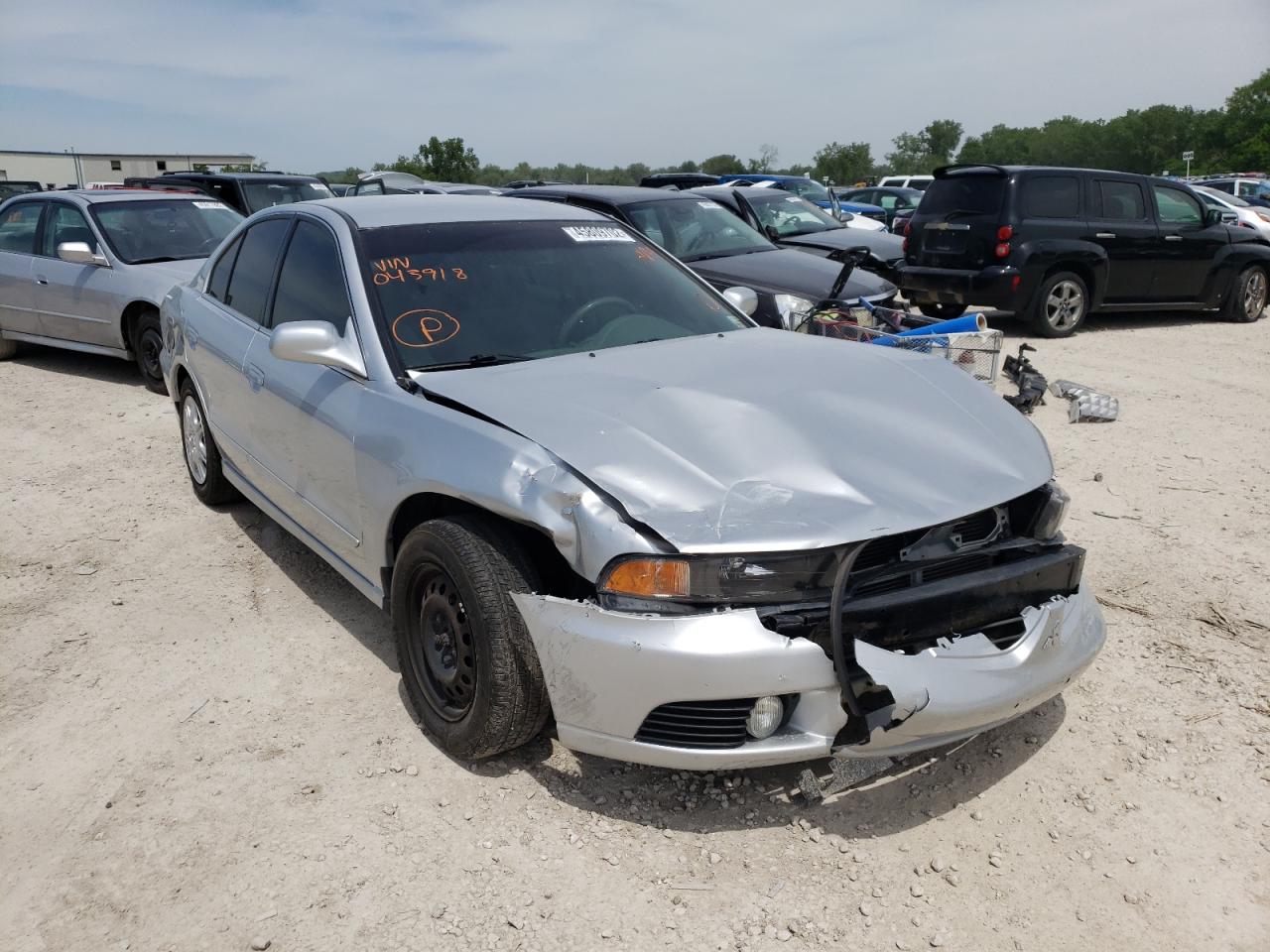 MITSUBISHI GALANT ES 2003 with VIN 4A3AA46G23E043918 - Photo from auction