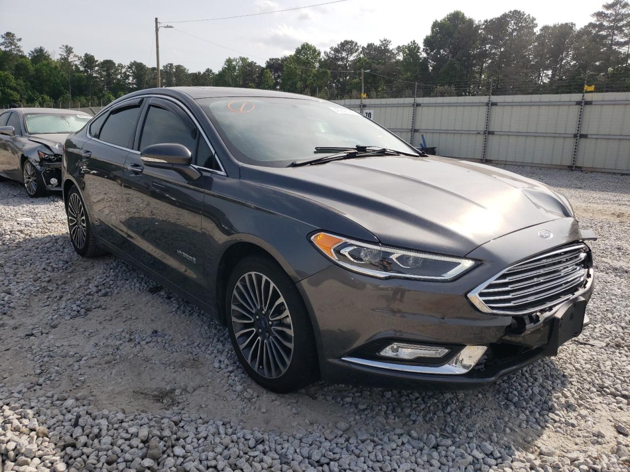 FORD FUSION TIT 2017 with VIN 3FA6P0RU3HR247834 - Photo from auction