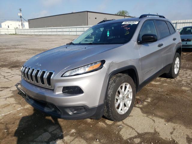 Photo 2 from auction – 2017 JEEP CHEROKEE S with VIN 1C4PJMAB9HD239988