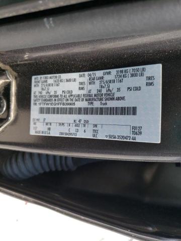 Photo 10 from auction – 2015 FORD F150 SUPER with VIN 1FTFW1EG1FFB39905