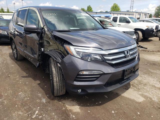 HONDA PILOT EXL 2017 with VIN 5FNYF5H80HB003633 - Photo from auction