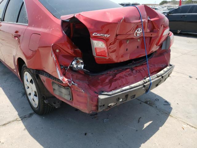 Photo 9 from auction – 2009 TOYOTA CAMRY BASE with VIN 4T1BE46K19U398170