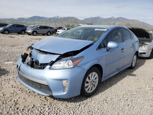 Photo 2 from auction – 2015 TOYOTA PRIUS PLUG with VIN JTDKN3DP4F3072135