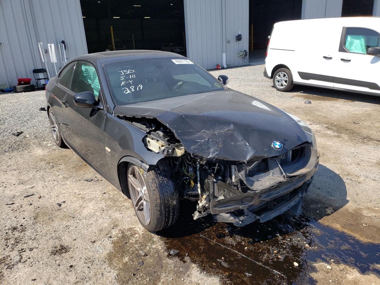 BMW 335 IS 2011 with VIN WBAKG1C52BE362819 - Photo from auction
