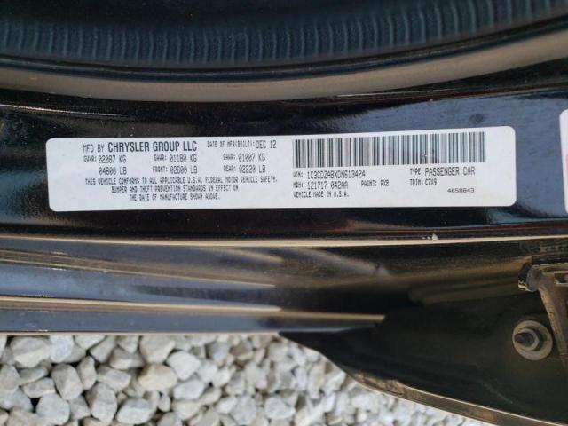 Photo 10 from auction – 2013 DODGE AVENGER SE with VIN 1C3CDZABXDN613424